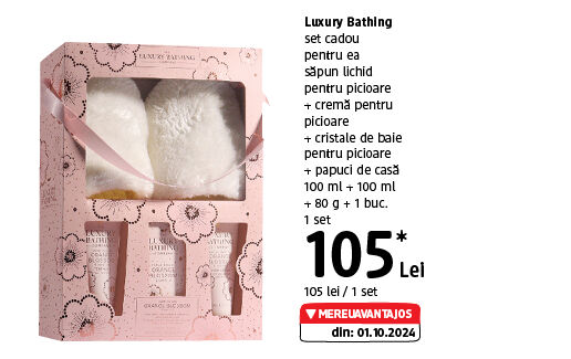 Luxury Bathing set cadou pentru ea