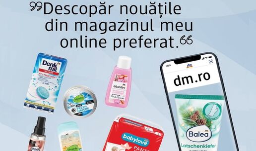 Magazinul online dm.ro