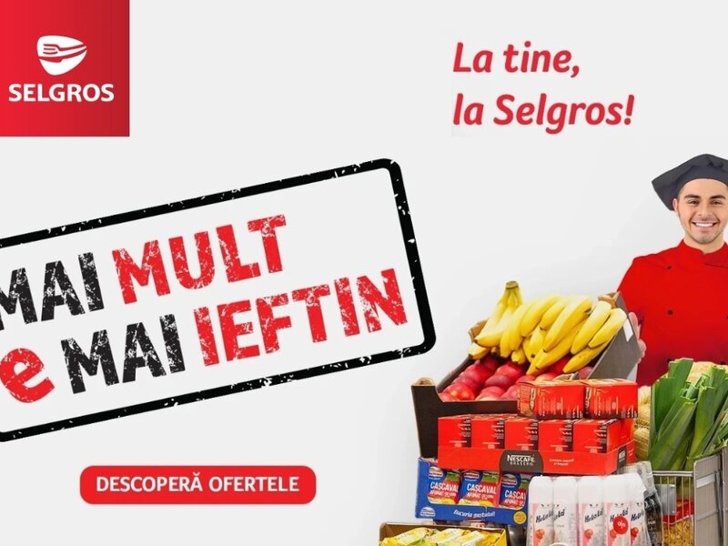 Ofertă Mai mult e mai ieftin - Selgros