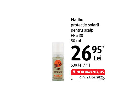 Malibu protecție solară scalp