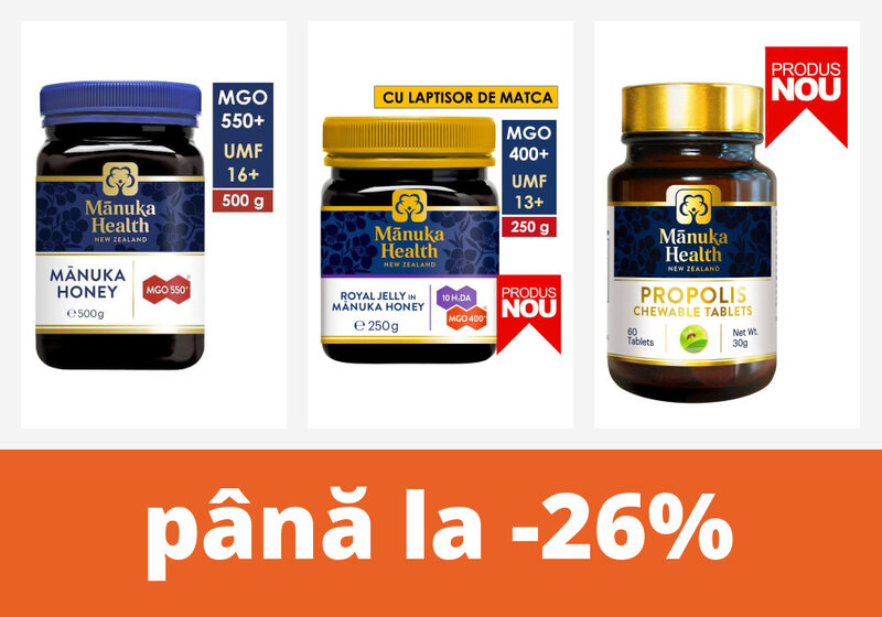 Ofertă Manuka honey și propolis - Manukashop.ro