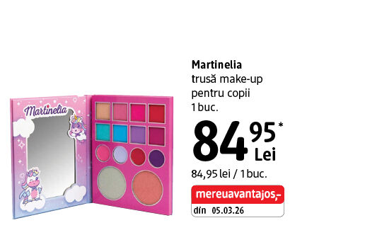 Martinelia trusa make-up