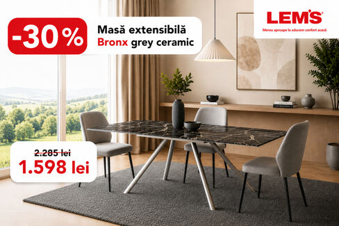 Masă extensibilă Bronx