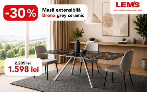 Masă extensibilă Bronx
