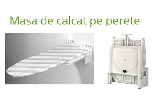 Masa de calcat pe perete