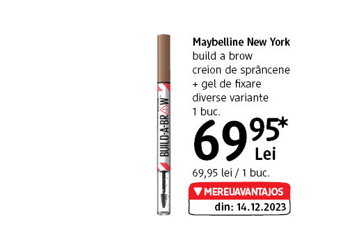 Maybelline New York build a brow