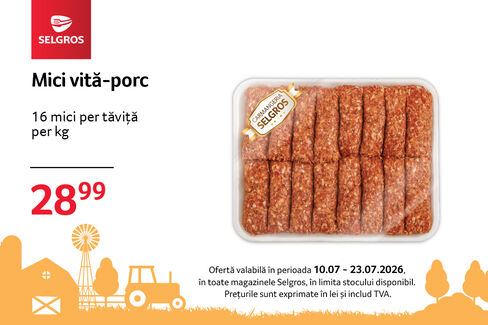Mici vită & porc