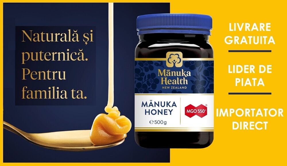 Miere de Manuka @Manukashop.ro