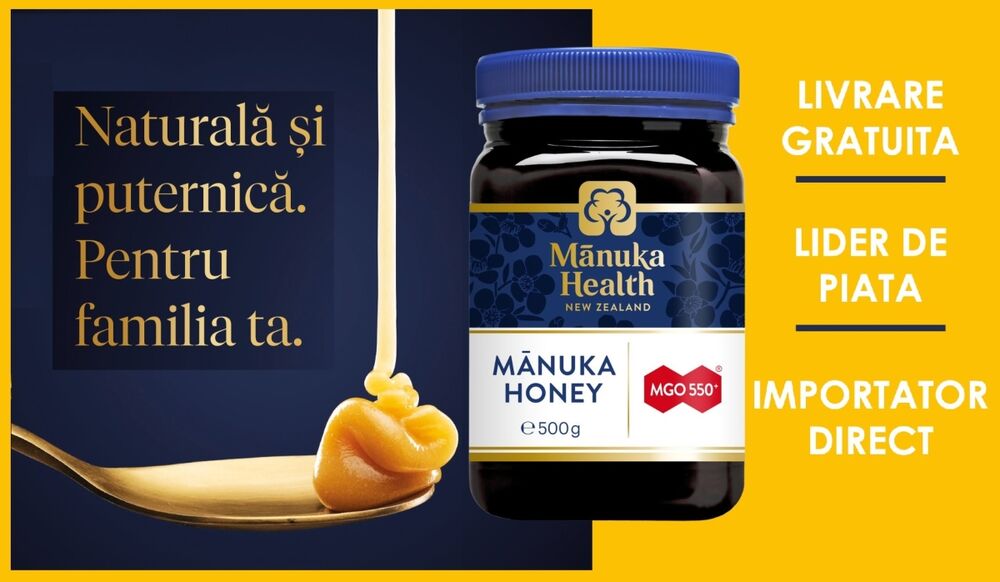 Miere de Manuka de la ManukaShop