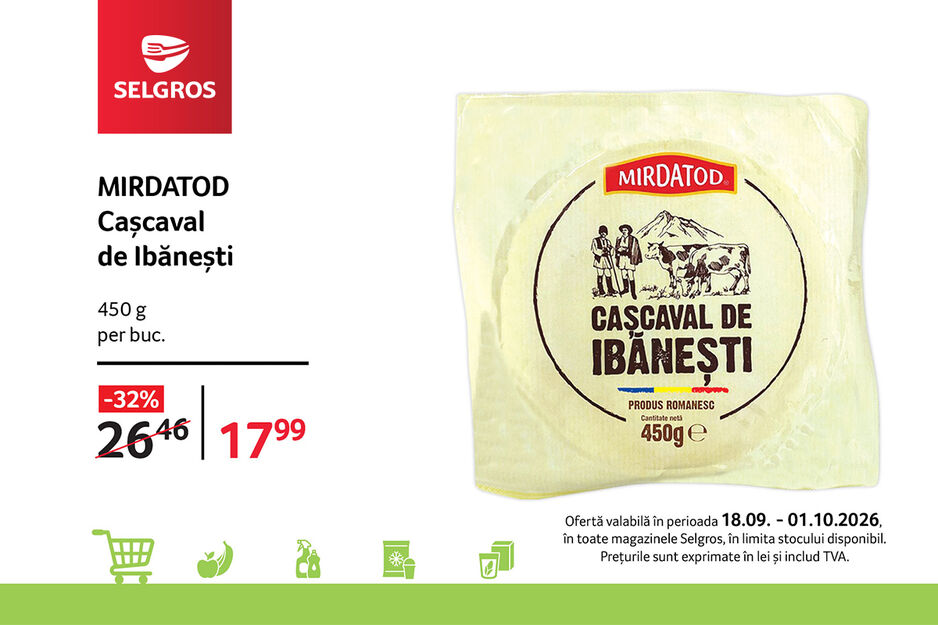 Mirdatod Cașcaval de Ibănești