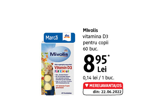 Mivolis vitamina D3