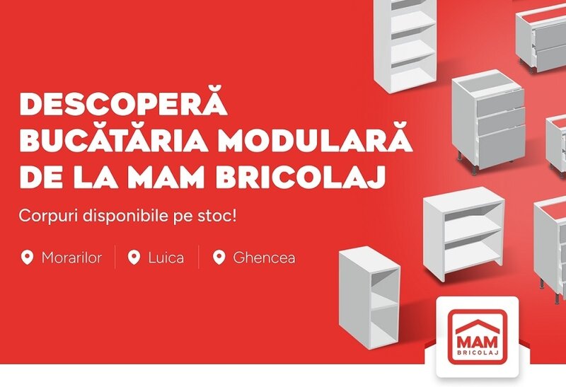 Ofertă Mobilă de bucătărie modulară - MAM Bricolaj