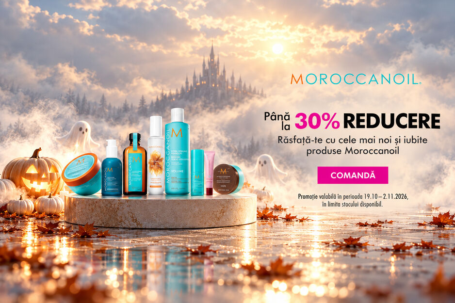 Moroccanoil: până la 30% reducere