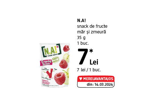 N.A! snack de fructe