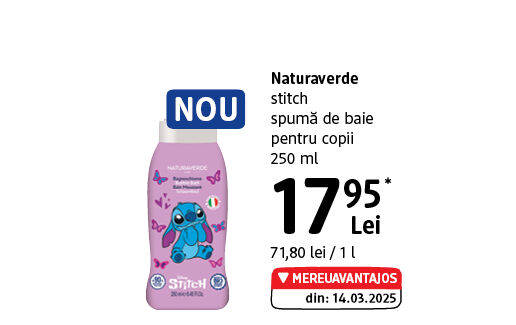 Naturaverde stitch spumă