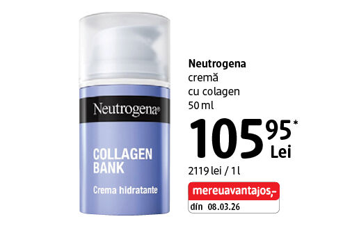 Neutrogena cremă cu colagen
