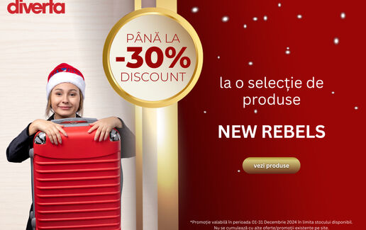 New Rebels – până la 30% reducere