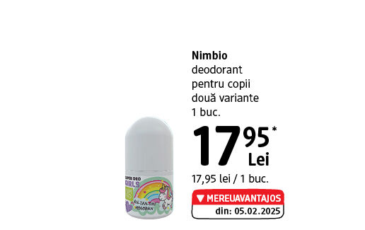 Nimbio deodorant