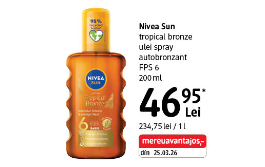 Nivea Sun ulei spray autobronzant