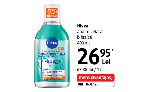 Nivea apă micelară
