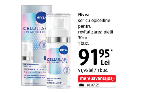Nivea ser pentru revitalizarea pielii