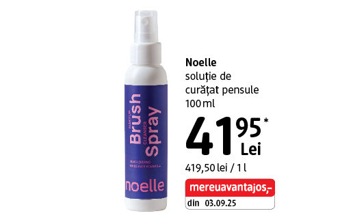 Noelle soluție pensule