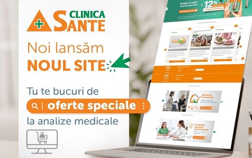 Noul site Clinica Sante