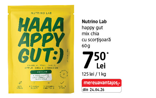 Nutrino Lab Happy Gut mix chia