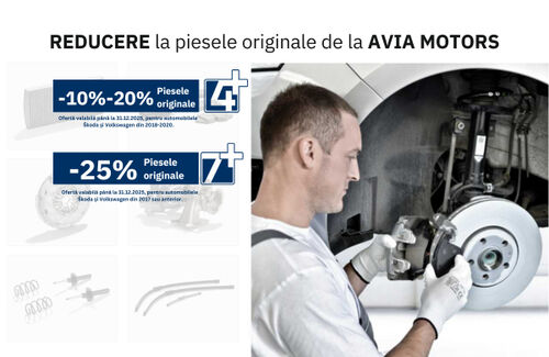 Ofertă specială pentru mașinile din anul 2020 sau anterior