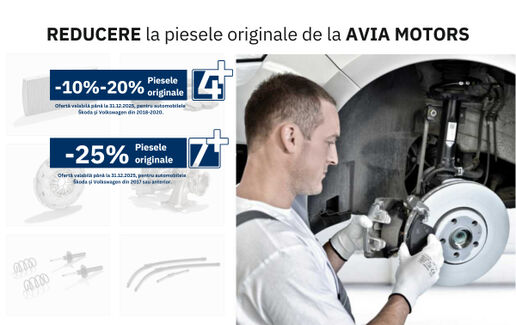 Ofertă specială pentru mașinile din anul 2020 sau anterior