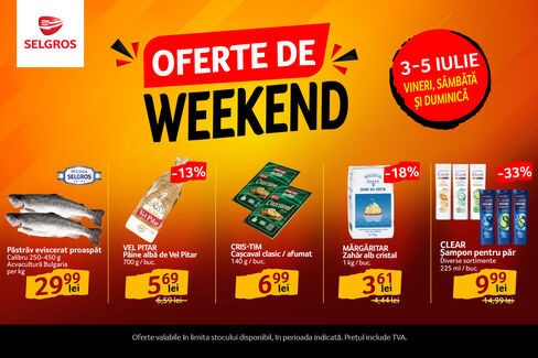 Oferta de weekend