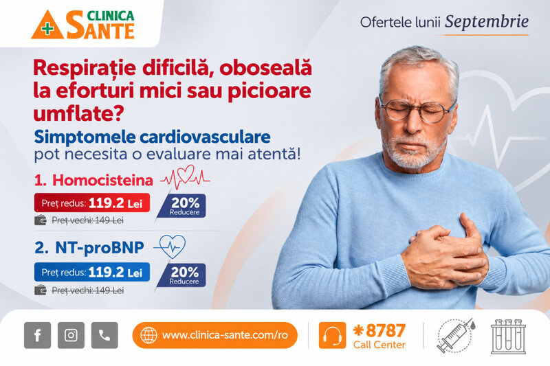 Ofertă Oferta lunii septembrie - Clinica Sante