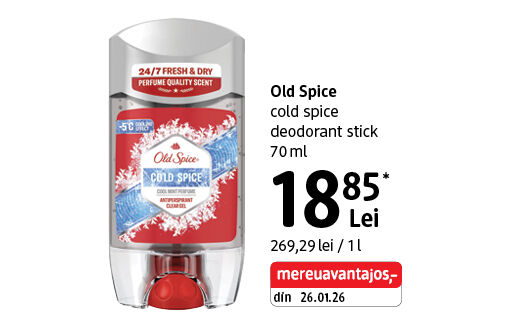 Old Spice deodorant stick
