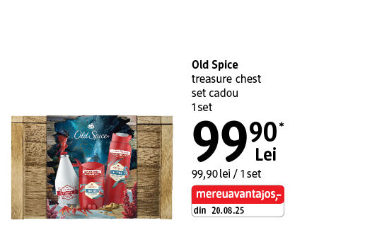 Old Spice treasure chest