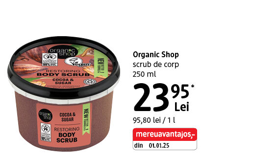 Organic Shop scrub de corp