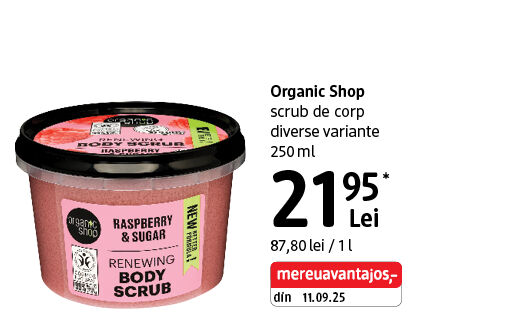 Organic Shop scrub de corp