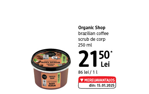 Organic Shop scrub