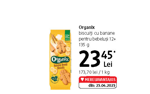 Organix biscuiți