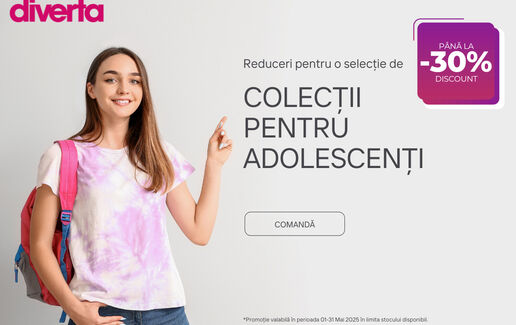 Până la -30% la o selecție de colecții pentru adolescenți