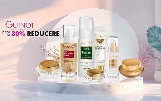 Până la -30% la produsele profesionale Guinot