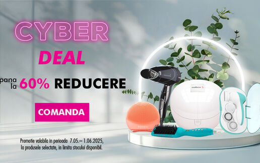 Până la -60% la aparate cosmetice
