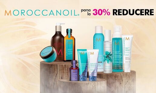 Până la 30% reducere la Moroccanoil