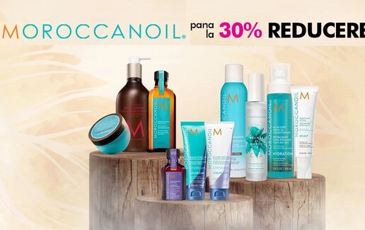 Până la 30% reducere la Moroccanoil