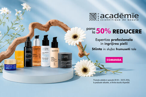 Până la 50% reducere la gama Académie