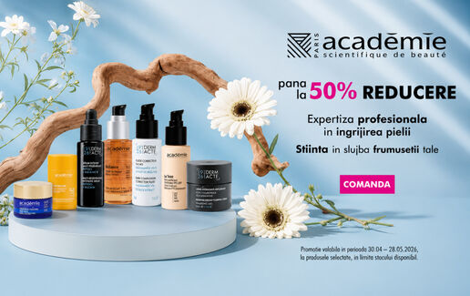Până la 50% reducere la gama Académie