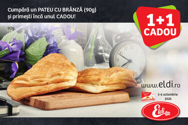 PATEU CU BRÂNZĂ 1+1 CADOU