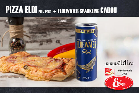 PIZZA ELDI + FLOEWATER SPARKLING CADOU!