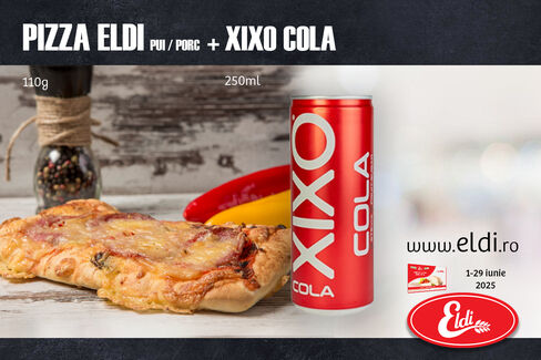PIZZA ELDI + XIXO COLA