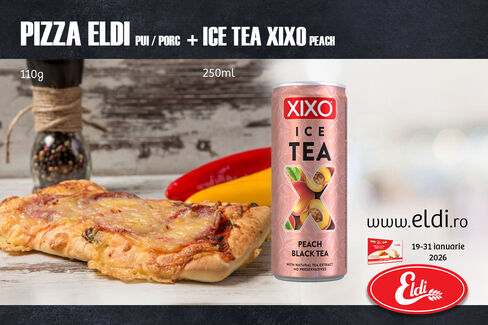 PIZZA ELDI + XIXO ICE TEA