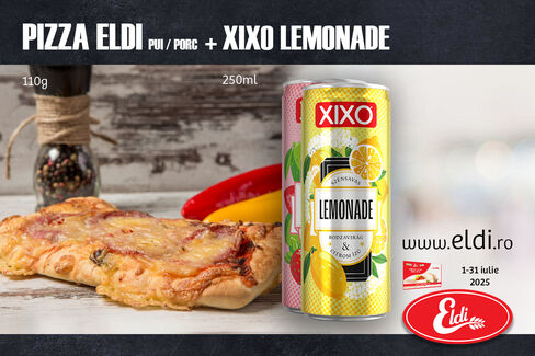 PIZZA ELDI + XIXO LEMONADE